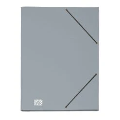 9-Fächer-Mappe Karton, Grau