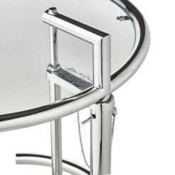 Adjustable Table E 1027, Verchromt -Optimal Einrichtungs Geschäft adjustable table e 1027 2