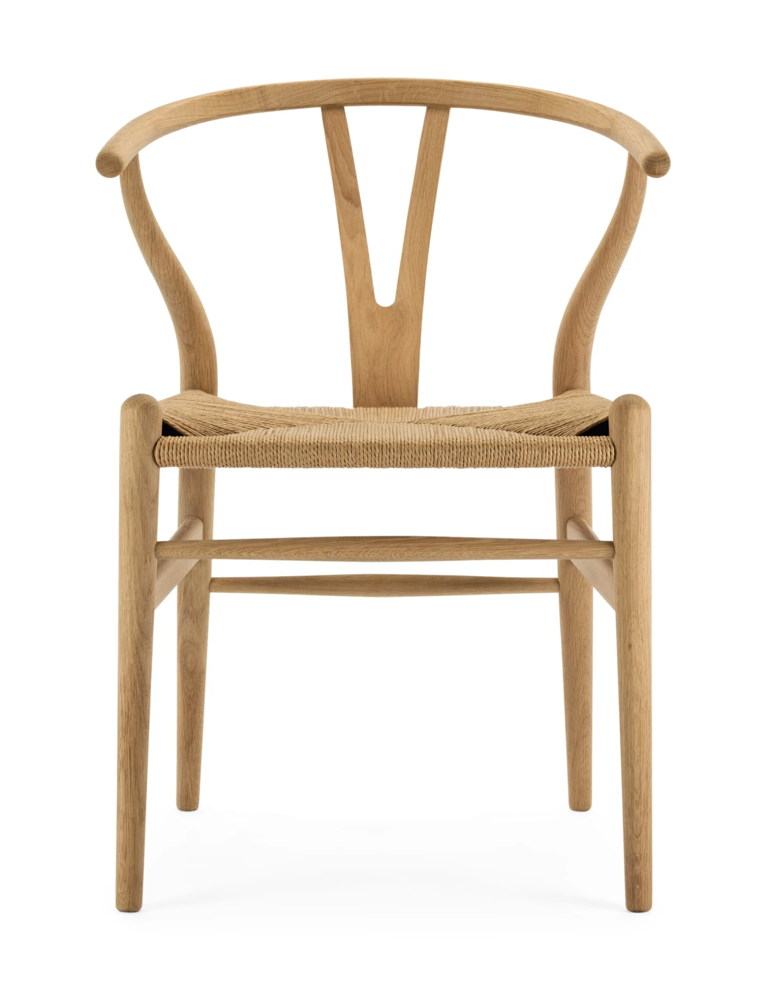Armlehnstuhl CH 24 Eichenholz, Eichenholz Geseift 3 Armlehnstuhl CH 24 Eichenholz, Eichenholz Geseift – Bild 3