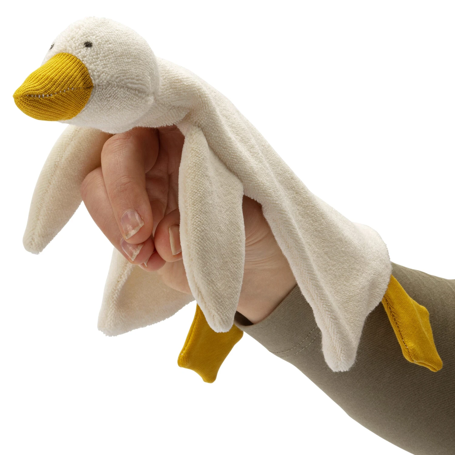 Baby-Schmusetuch Gans 4 Baby-Schmusetuch Gans – Bild 4