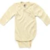 Engel Baby-Wickelbody Merinowolle-Seide, Natur