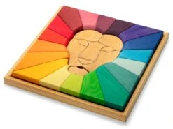 Bauspiel Regenbogen-Löwe