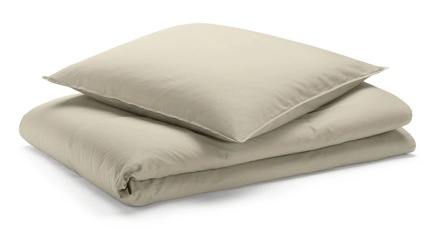 Bettbezug Feinsatin, Sand, 135 × 200 Cm 4 Bettbezug Feinsatin, Sand, 135 × 200 Cm – Bild 4