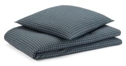 Bettbezug Flanell Webkaro, Blau, 135 × 200 Cm 9 Bettbezug Flanell Webkaro, Blau, 135 × 200 Cm -Optimal Einrichtungs Geschäft bettbezug flanell webkaro 4