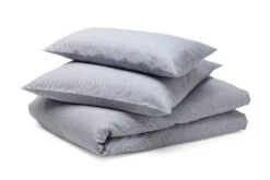 Bettbezug Leinen, Blau-Weiß, 135 × 200 Cm -Optimal Einrichtungs Geschäft bettbezug leinen 2