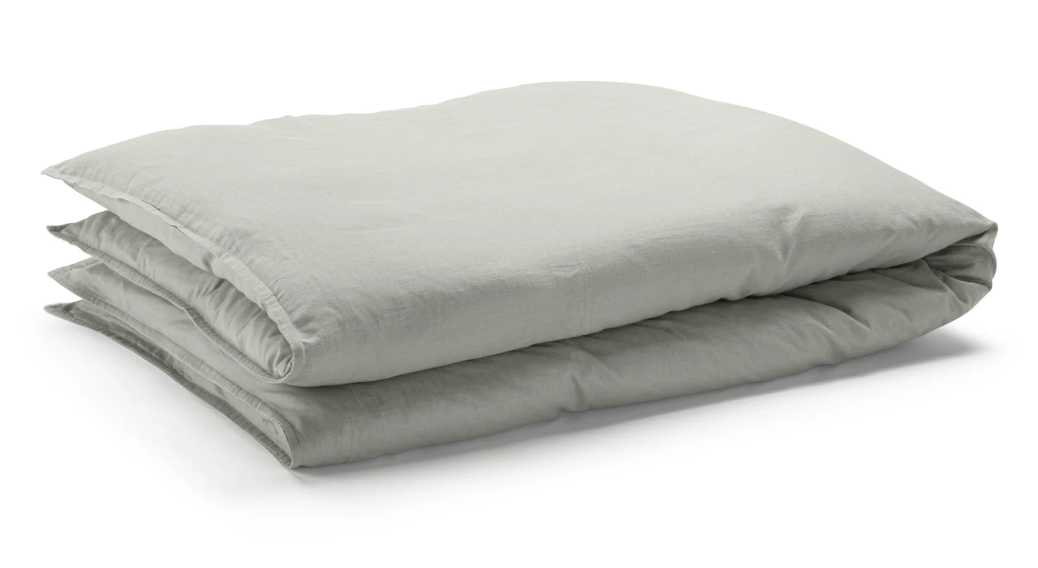 Bettbezug Musselin, Hellgrau, 135 × 200 Cm 1 Bettbezug Musselin, Hellgrau, 135 × 200 Cm