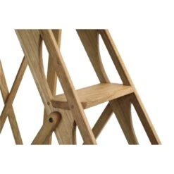 Bibliotheksleiter Mit Griffholmen, Eiche 5 Bibliotheksleiter Mit Griffholmen, Eiche -Optimal Einrichtungs Geschäft bibliotheksleiter griffholmen 2