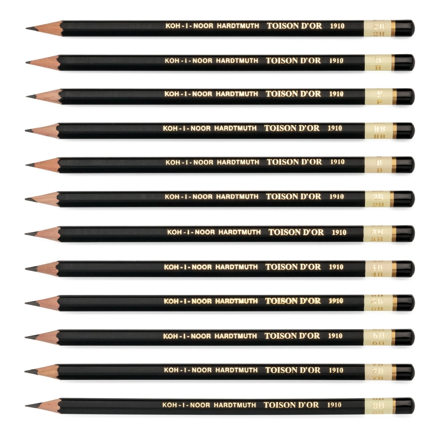 Bleistifte Toison D’Or Sortiert, 8B–2H 2 Bleistifte Toison D’Or Sortiert, 8B–2H – Bild 2