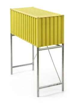 Container DS, RAL 1016 Schwefelgelb -Optimal Einrichtungs Geschäft container ds 3