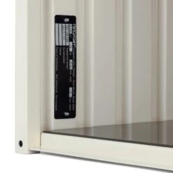 Container DS, Mit Schloss, RAL 1013 Perlweiß -Optimal Einrichtungs Geschäft container ds schloss 3