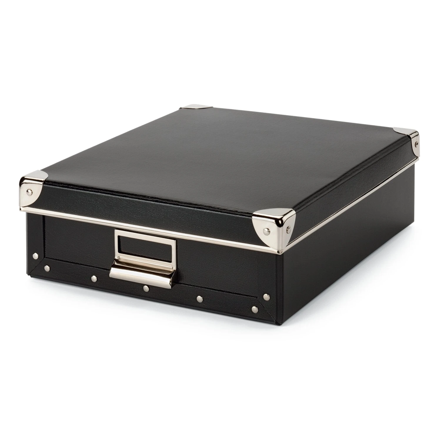 Dokumentenbox A4, Schwarz 1 Dokumentenbox A4, Schwarz