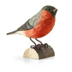 Dompfaff Lindenholz Handgeschnitzt