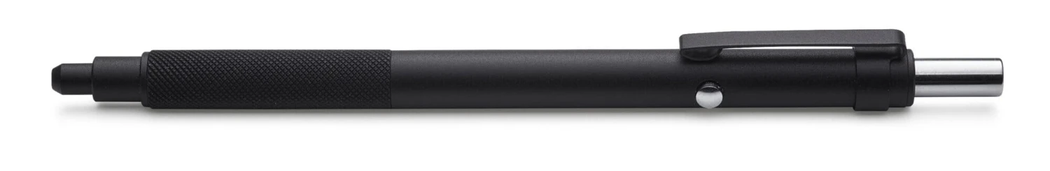 Druckbleistift Messing 0,5-mm-Mine, Schwarz 2 Druckbleistift Messing 0,5-mm-Mine, Schwarz – Bild 2