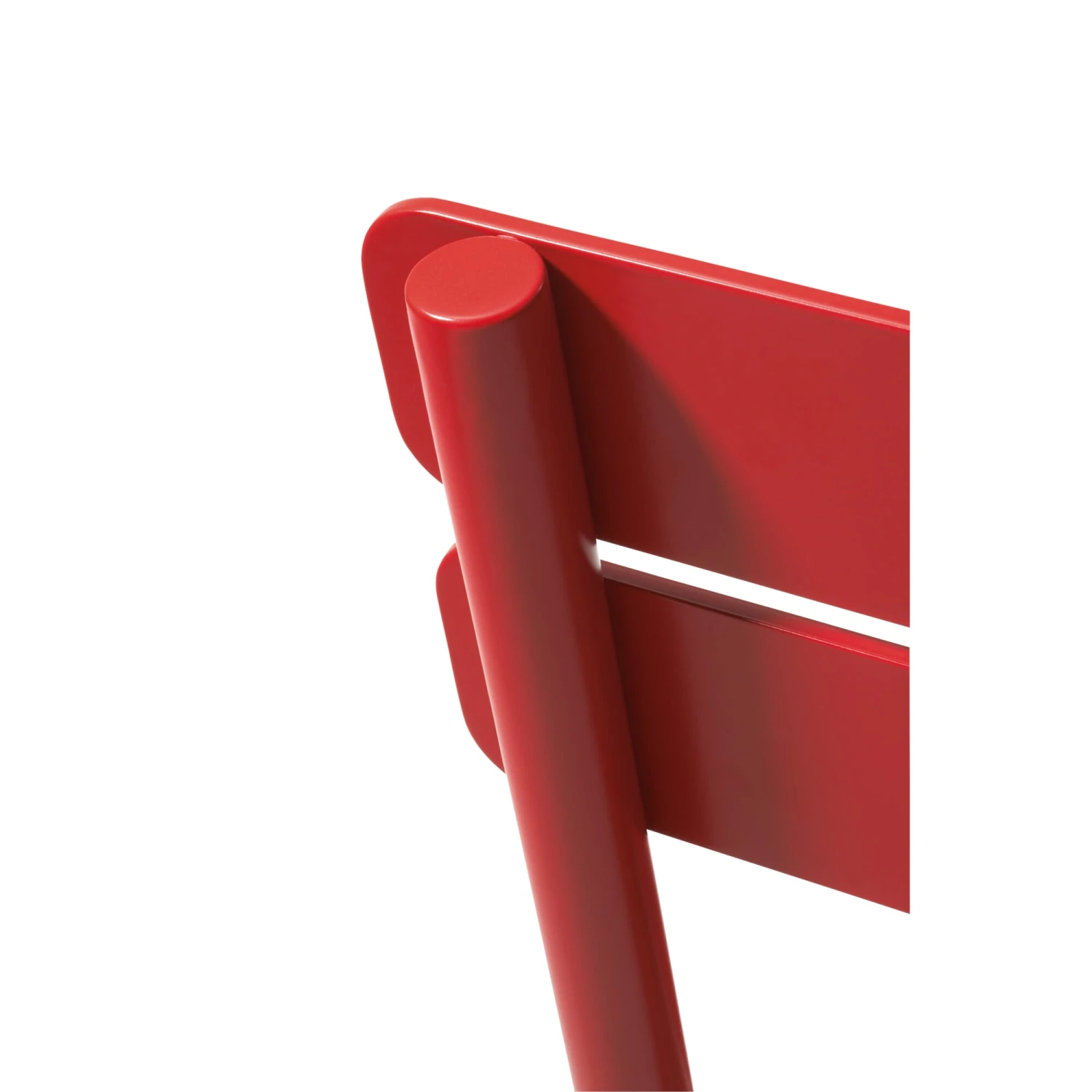 Fermob Kleine Gartenbank Aluminium, Rot 2 Fermob Kleine Gartenbank Aluminium, Rot – Bild 2