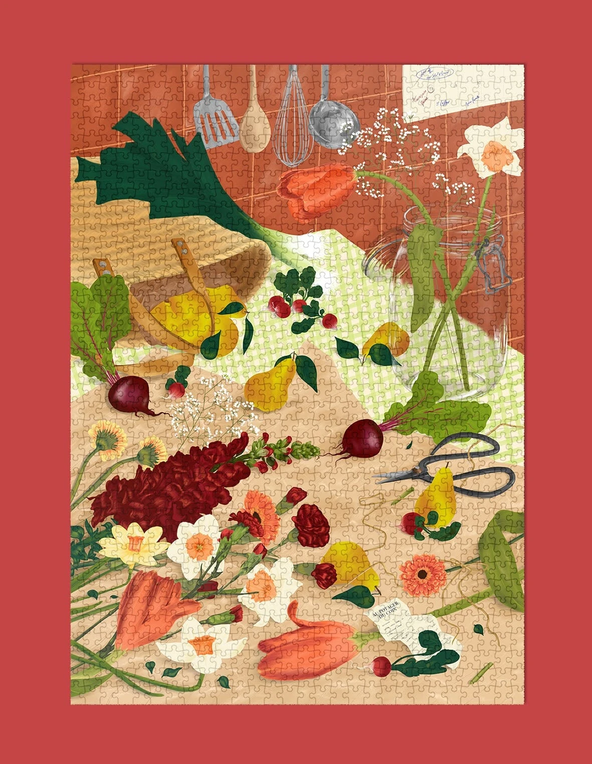 Französisches Puzzle, Markttage 1000 Teile 2 Französisches Puzzle, Markttage 1000 Teile – Bild 2