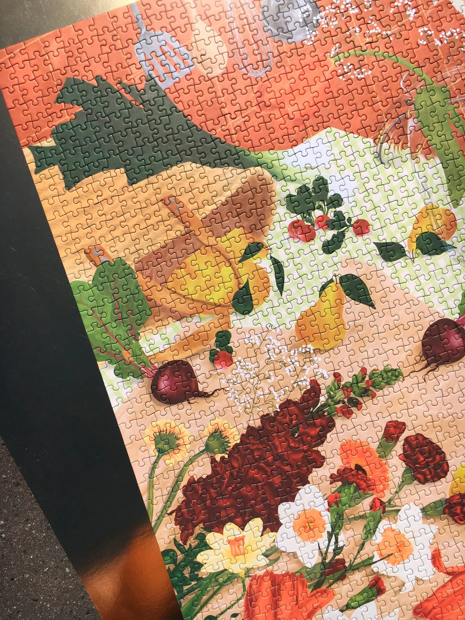 Französisches Puzzle, Markttage 1000 Teile 3 Französisches Puzzle, Markttage 1000 Teile – Bild 3