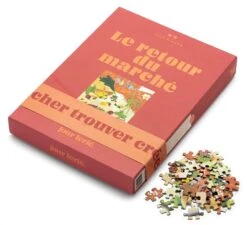 Französisches Puzzle, Markttage 1000 Teile