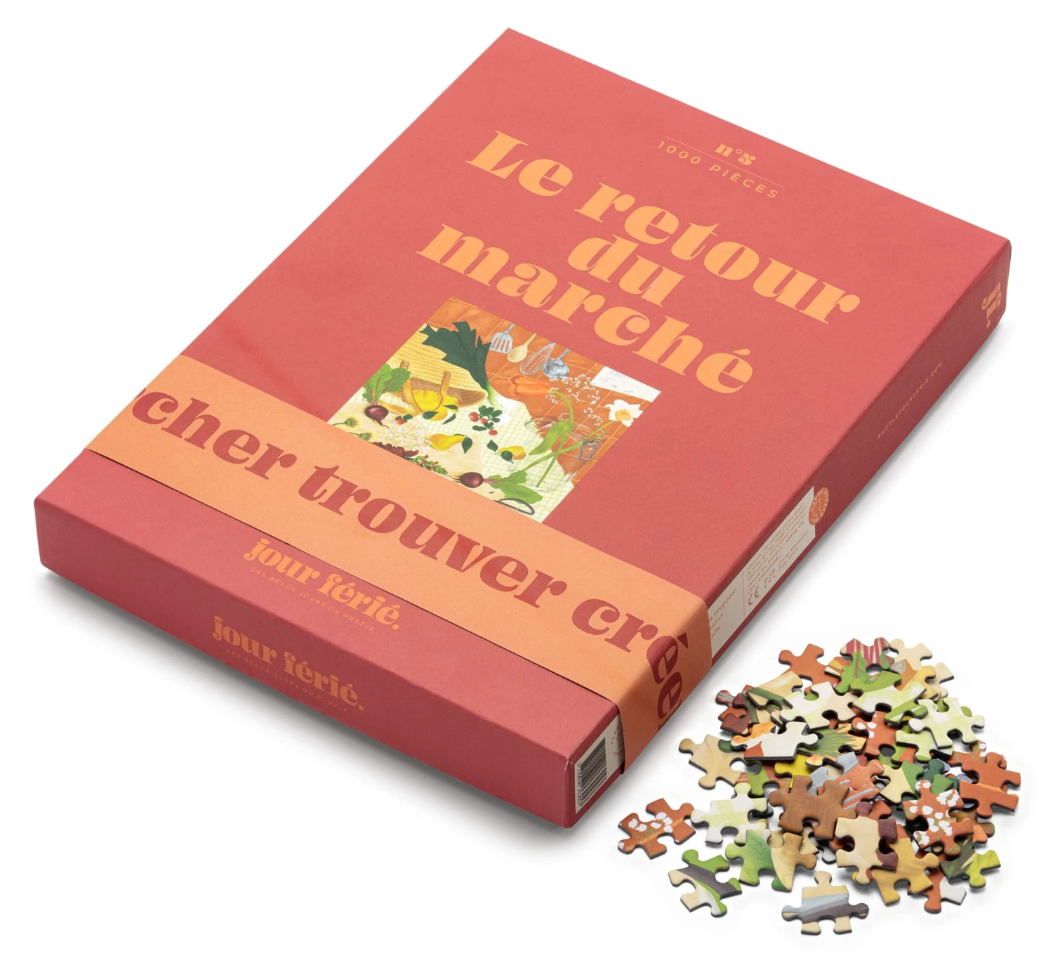 Französisches Puzzle, Markttage 1000 Teile 1 Französisches Puzzle, Markttage 1000 Teile