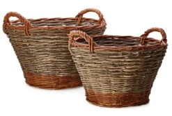 Gartenkorb Robinie Und Weide, Groß -Optimal Einrichtungs Geschäft gartenkorb robinie weide 3