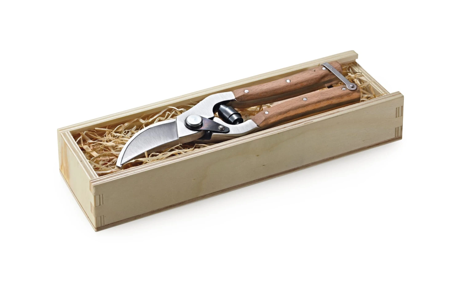 Gartenschere Holzgriff 2 Gartenschere Holzgriff – Bild 2