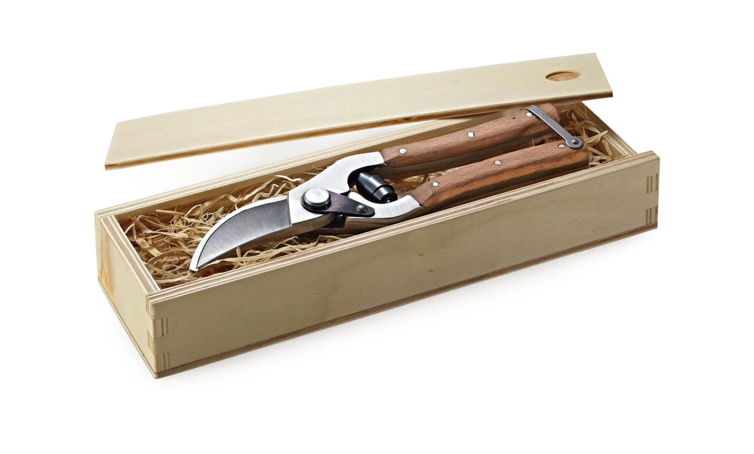 Gartenschere Holzgriff 3 Gartenschere Holzgriff – Bild 3