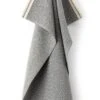 Geschirrtuch Fischgrat, Grau