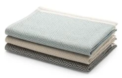 Geschirrtuch Fischgrat, Grau -Optimal Einrichtungs Geschäft geschirrtuch fischgrat 3