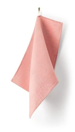Geschirrtuch Strukturgewebe, Rosé