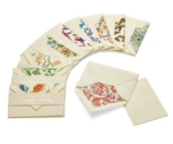 Grußkärtchen Florentiner Papier