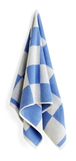 Hay Handtuch Check, Blau