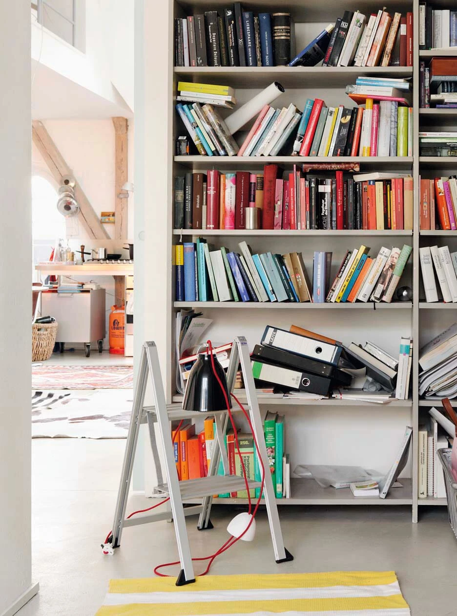 Haushaltsleiter Aluminium, 2-stufig 4 Haushaltsleiter Aluminium, 2-stufig – Bild 4