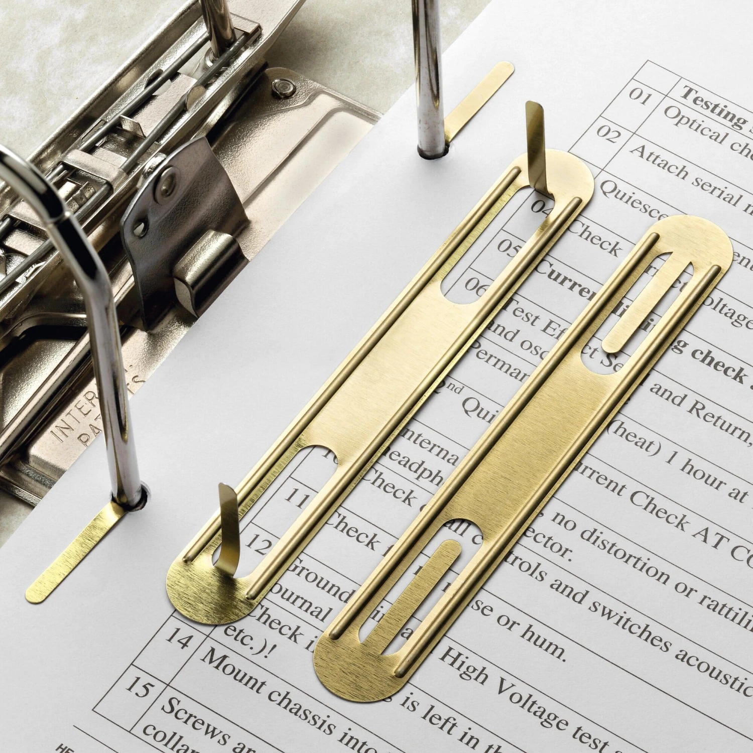 Heftklammern Stahlblech Vermessingt 1 Heftklammern Stahlblech Vermessingt