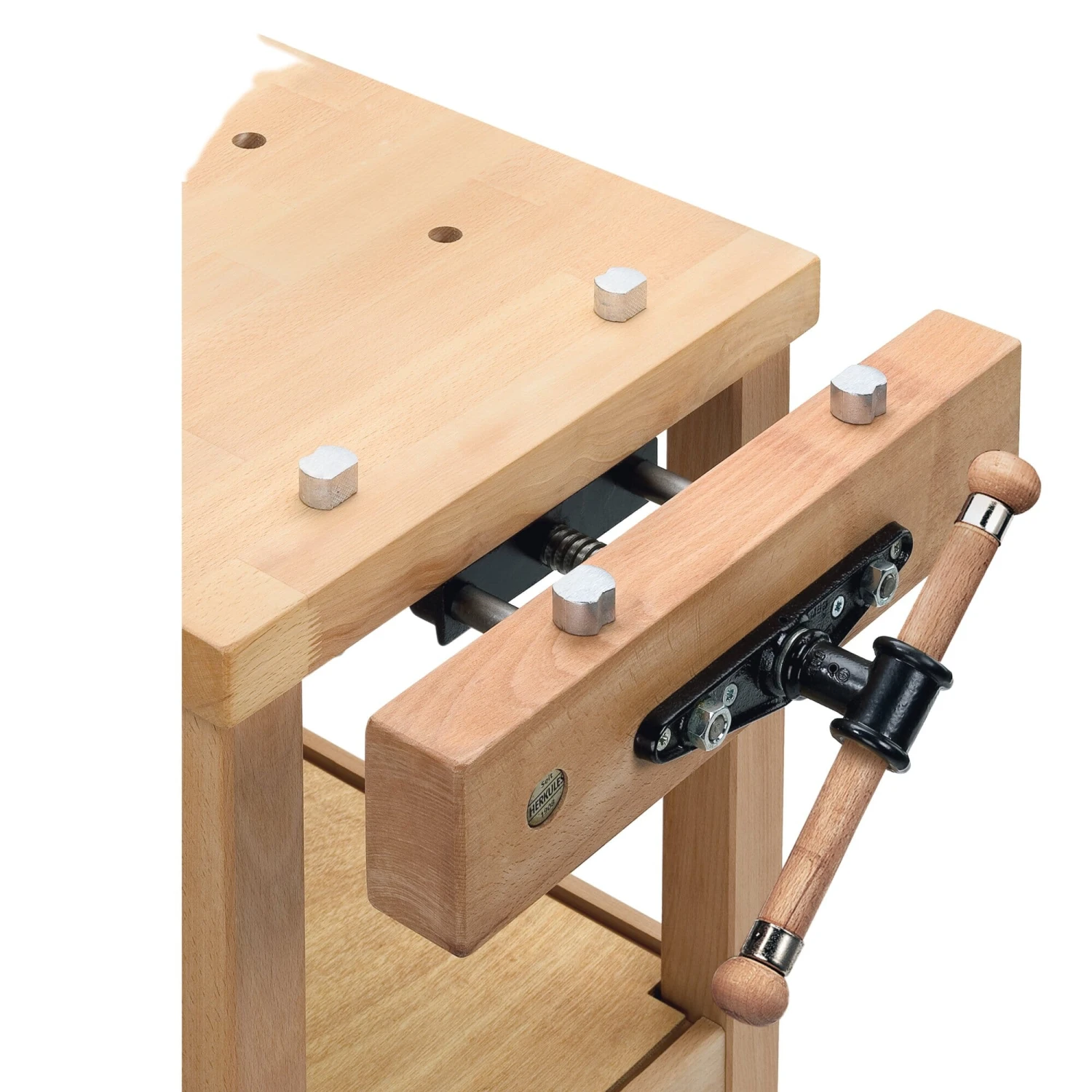 Hobelbank Buchenholz 4 Hobelbank Buchenholz – Bild 4