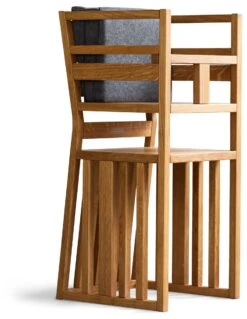 Hochstuhl Eichenholz