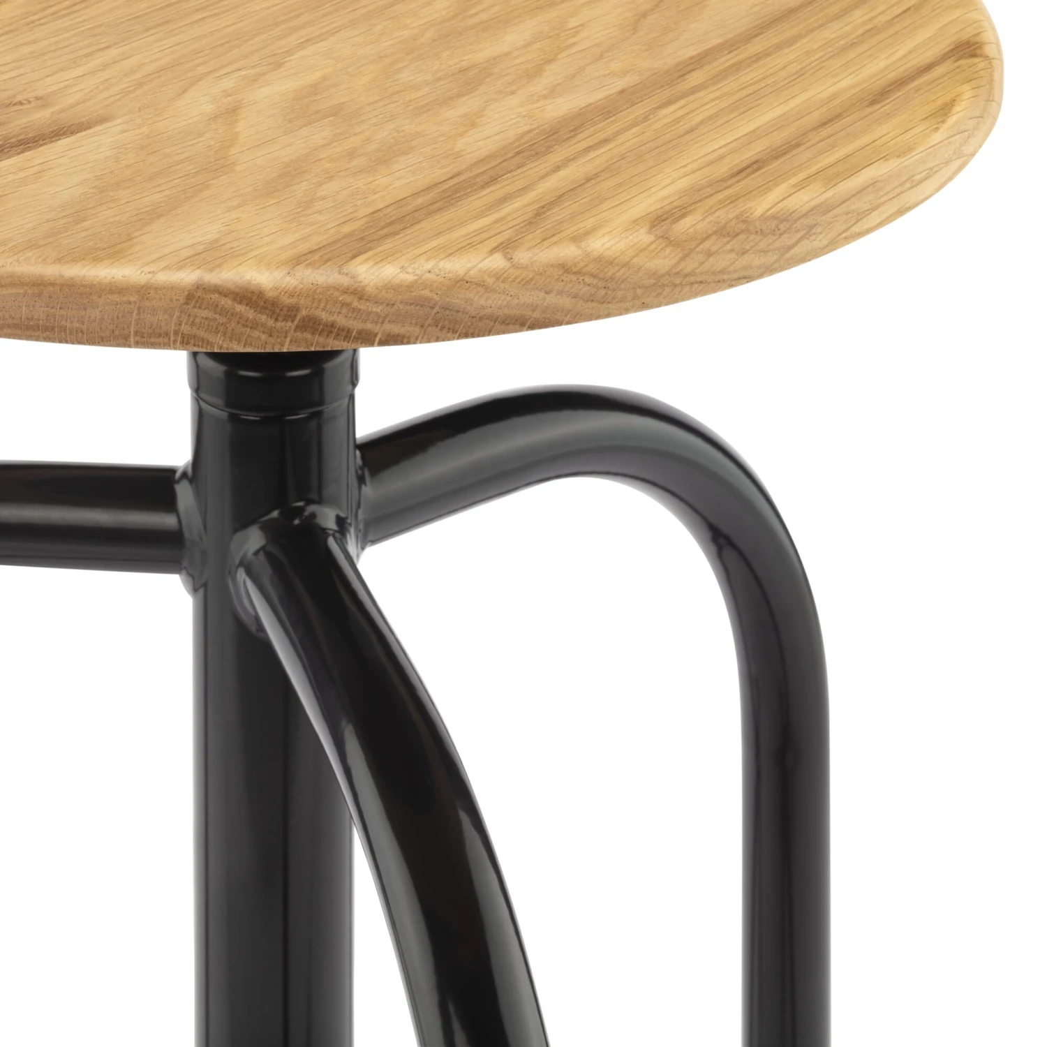 Hocker 201-M, RAL 7021 Schwarzgrau 2 Hocker 201-M, RAL 7021 Schwarzgrau – Bild 2