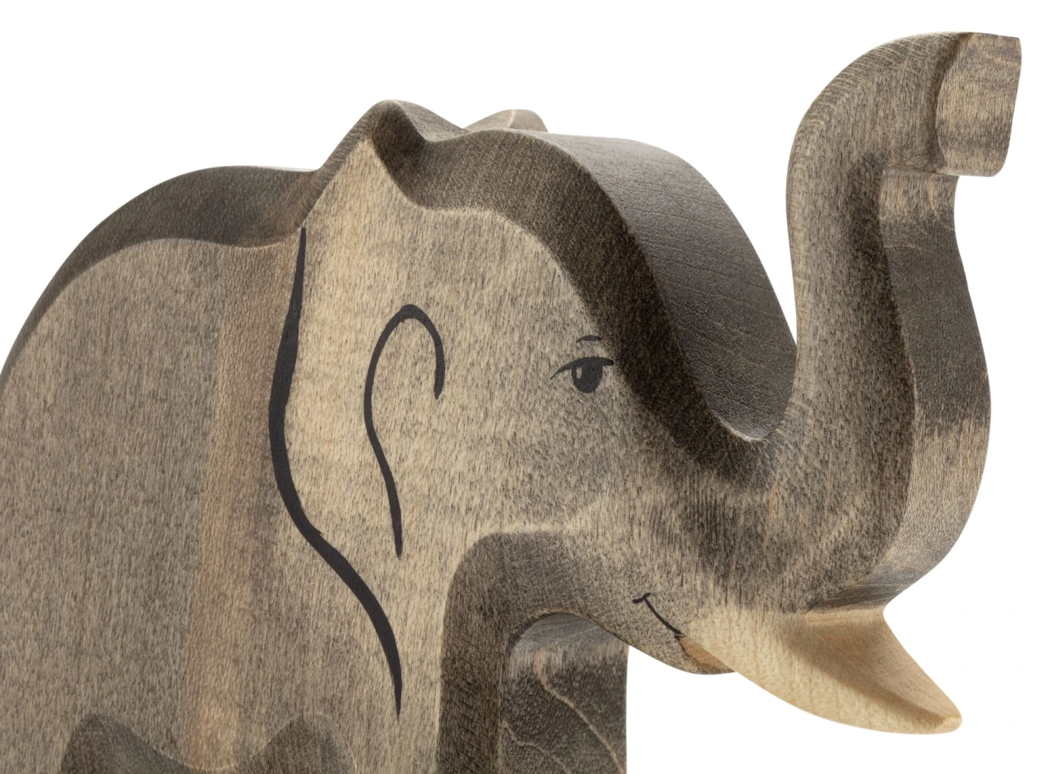 Holztier Elefant 2 Holztier Elefant – Bild 2