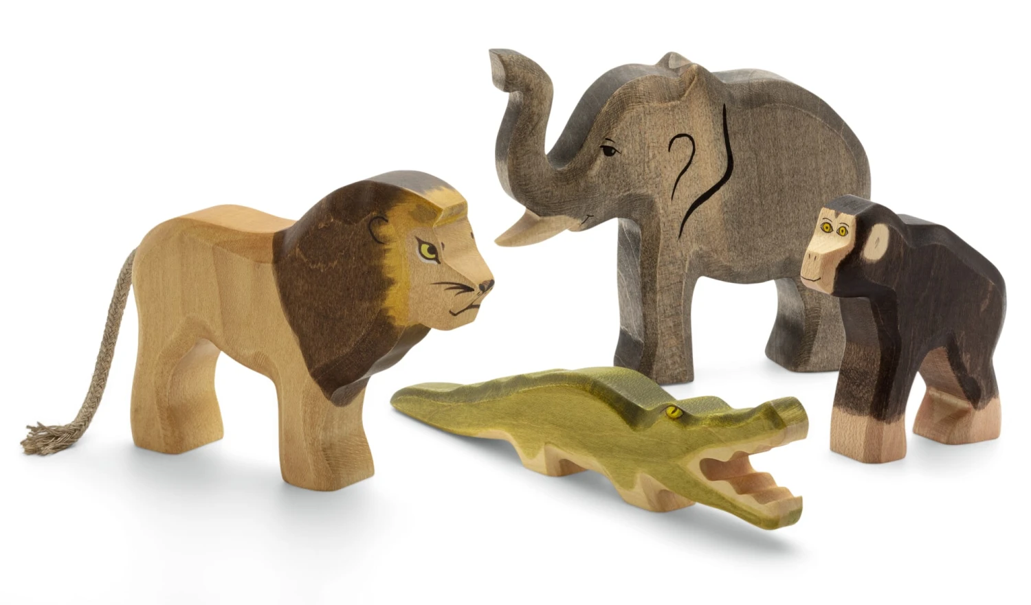 Holztier Elefant 3 Holztier Elefant – Bild 3