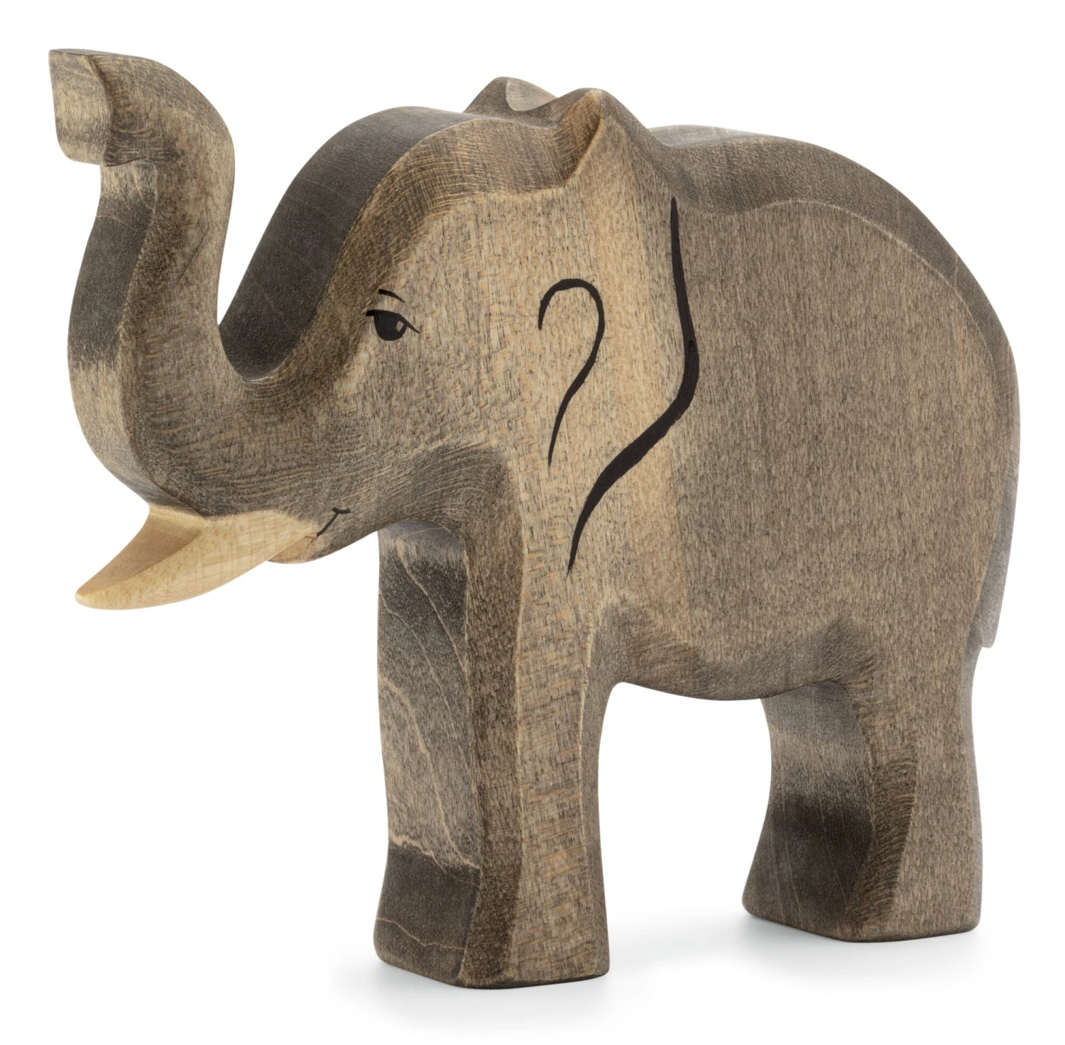 Holztier Elefant 1 Holztier Elefant