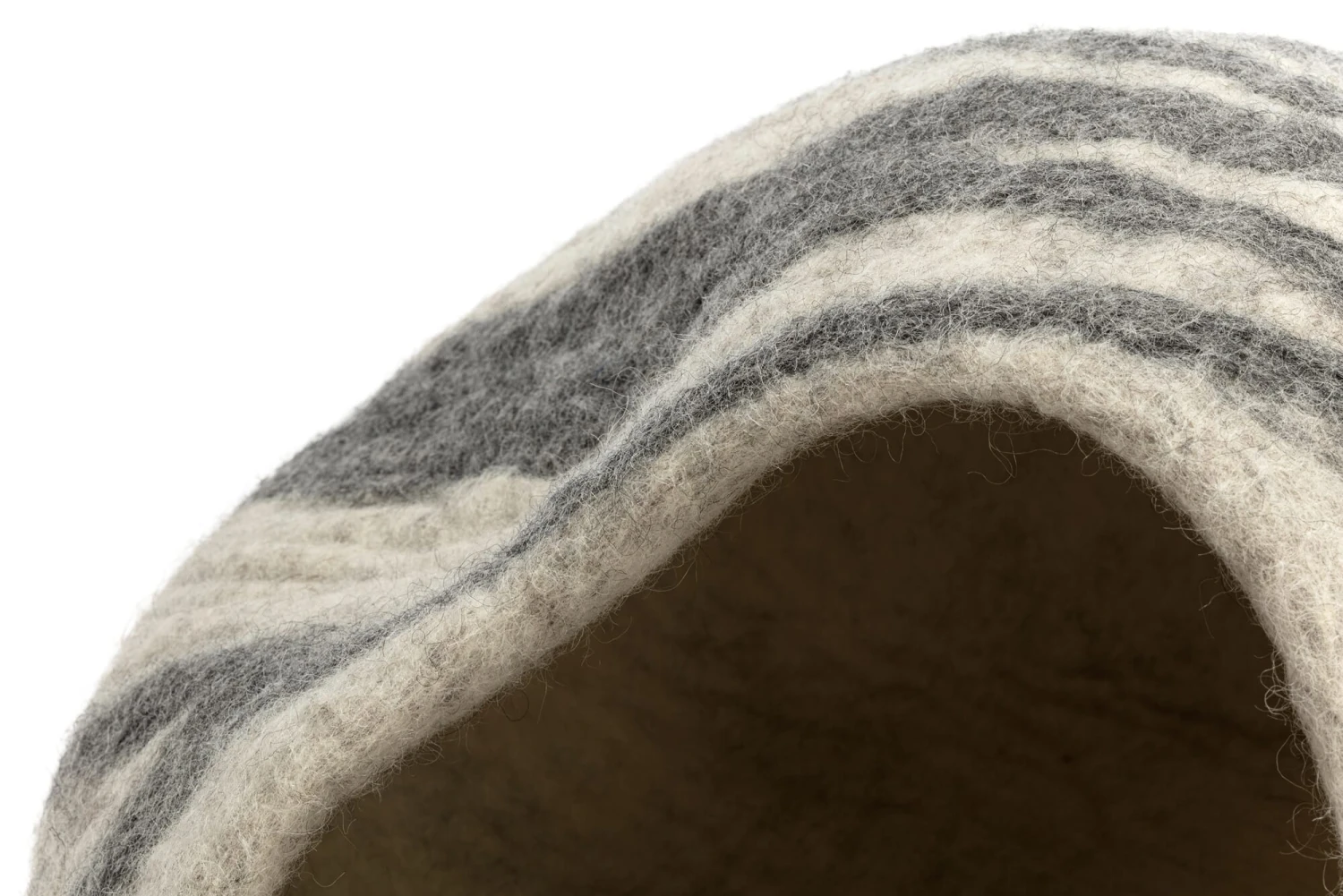 Katzenhöhle Wollfilz Zweifarbig, Zweifarbig 3 Katzenhöhle Wollfilz Zweifarbig, Zweifarbig – Bild 3