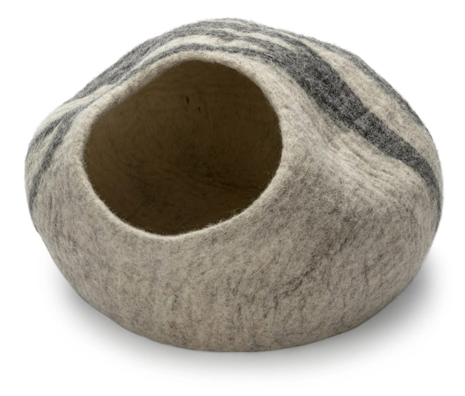 Katzenhöhle Wollfilz Zweifarbig, Zweifarbig 1 Katzenhöhle Wollfilz Zweifarbig, Zweifarbig