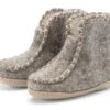 Kinder-Filzpantoffel, Grau