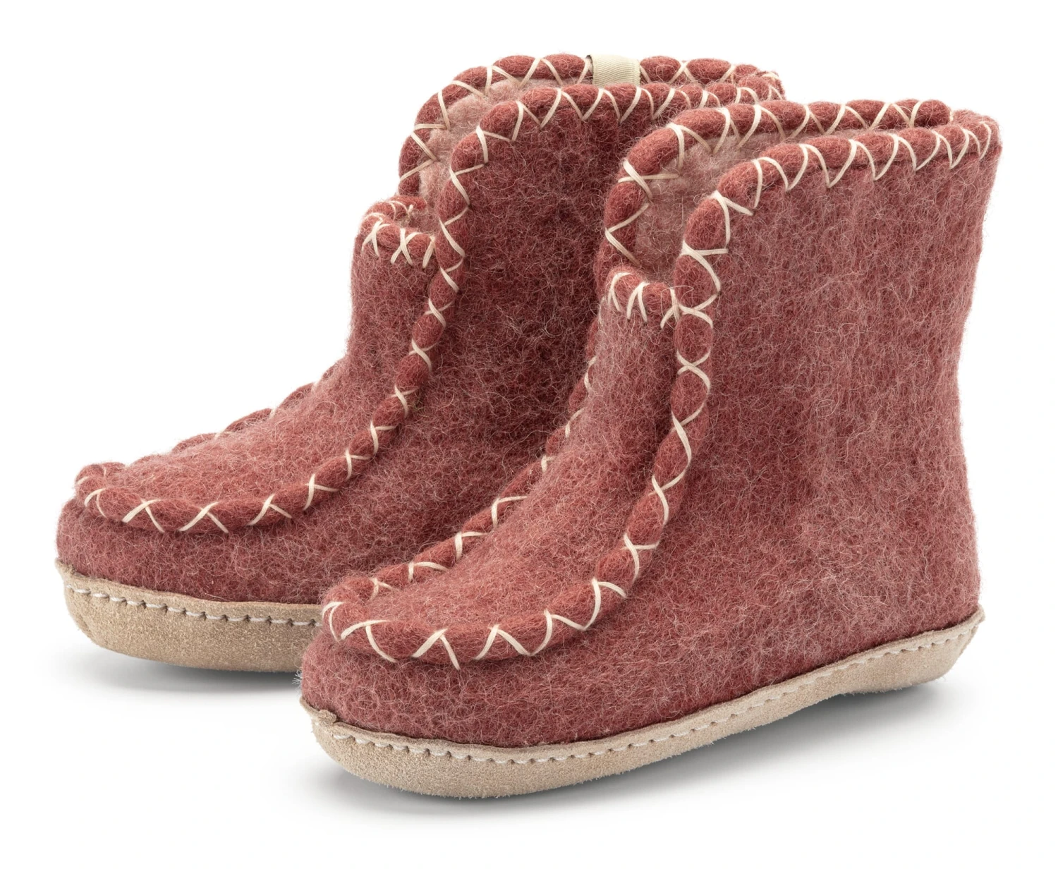 Kinder-Filzpantoffel, Rosa 1 Kinder-Filzpantoffel, Rosa