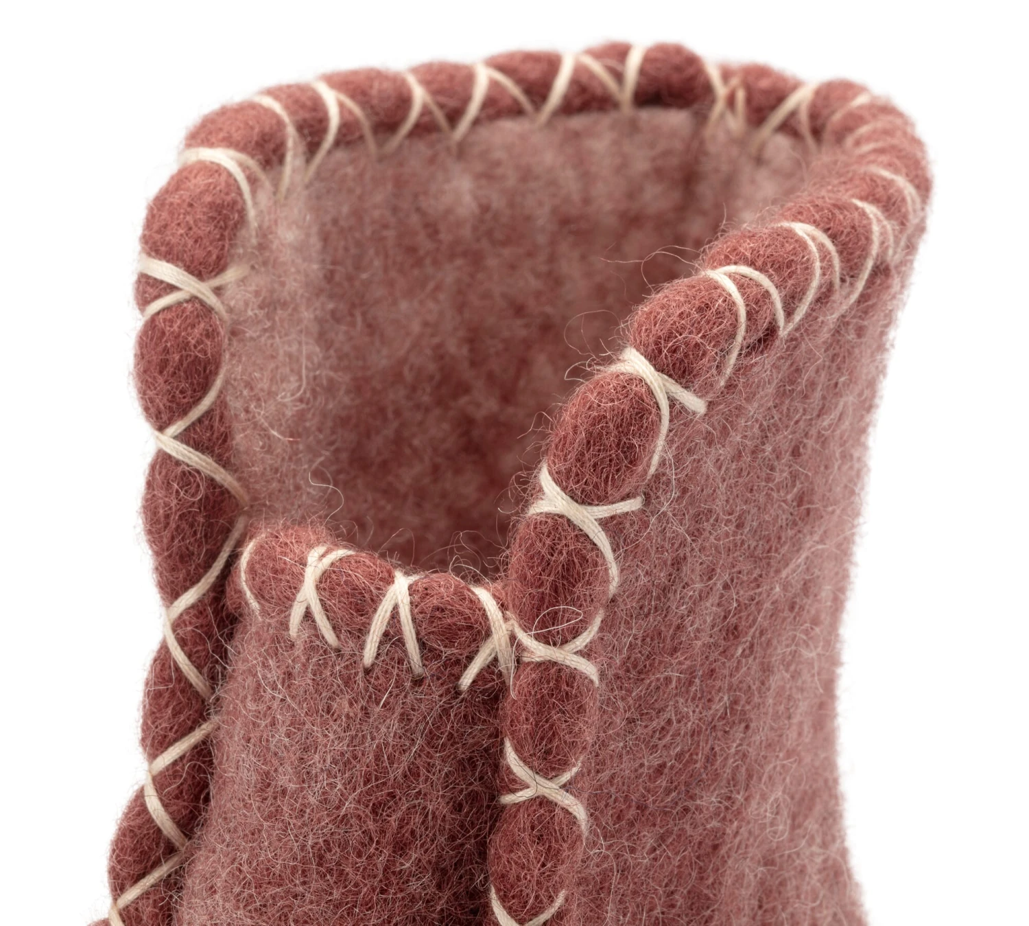 Kinder-Filzpantoffel, Rosa 3 Kinder-Filzpantoffel, Rosa – Bild 3