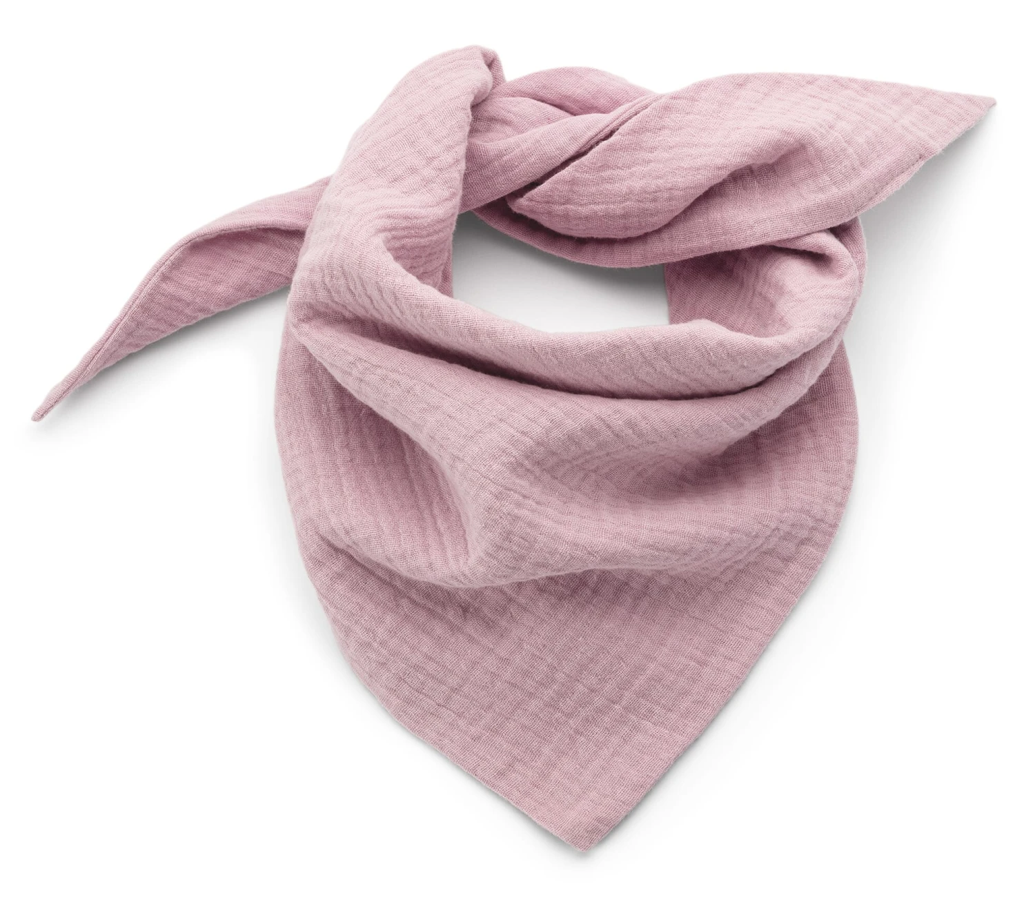 Kinder-Halstuch Musselin, Rosé 1 Kinder-Halstuch Musselin, Rosé