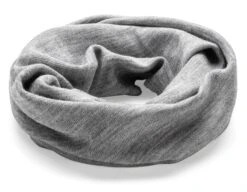 Engel Kinder-Schlauchschal Merinowolle-Seide, Grau