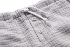 Kinder-Shorts Musselin, Hellgrau -Optimal Einrichtungs Geschäft kinder shorts musselin 2