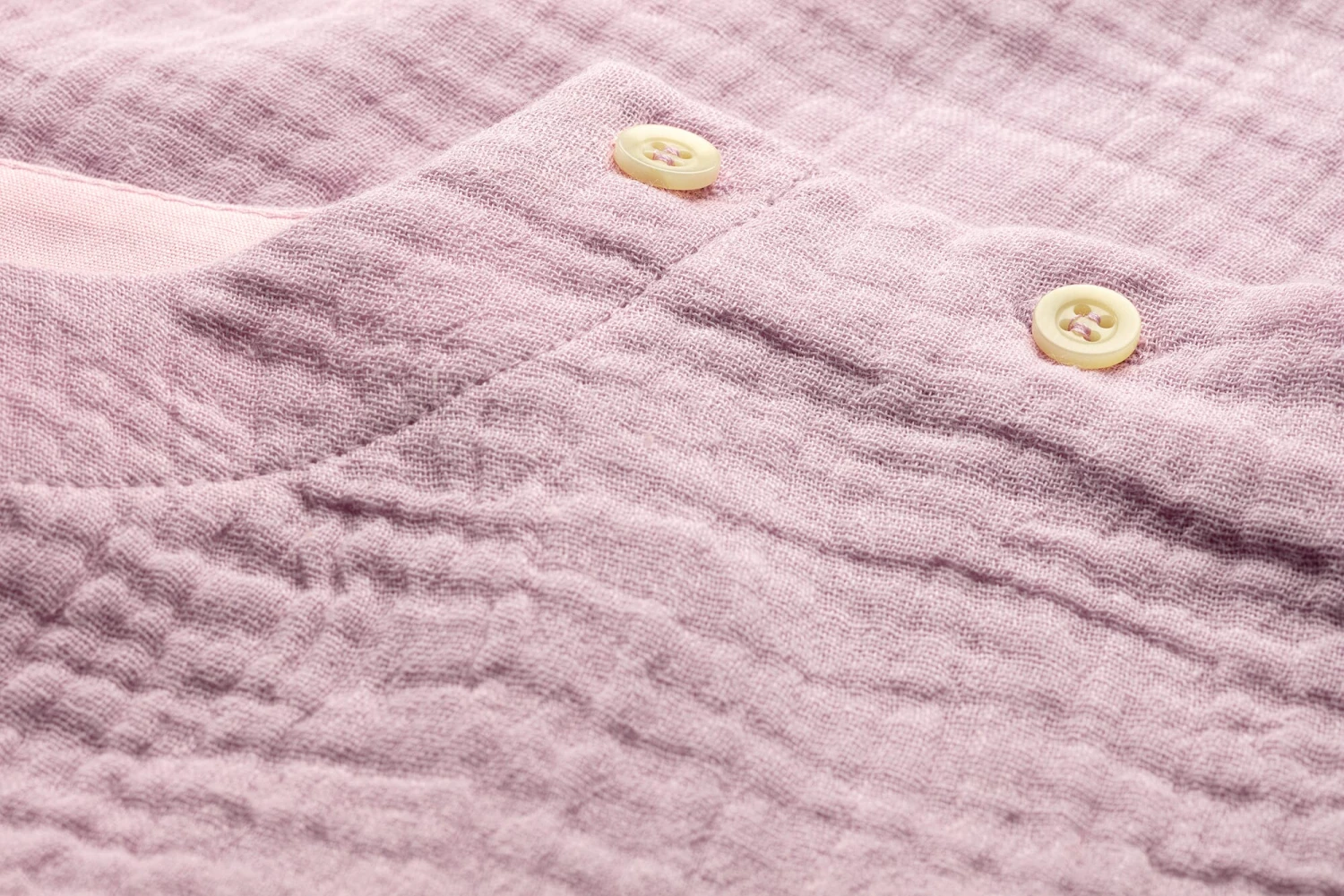 Kinder-T-Shirt Musselin, Rosé 3 Kinder-T-Shirt Musselin, Rosé – Bild 3