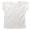 Kinder-T-Shirt Musselin, Weiß