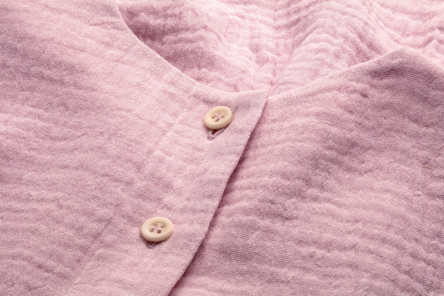 Kinderkleid Musselin, Rosé 3 Kinderkleid Musselin, Rosé – Bild 3