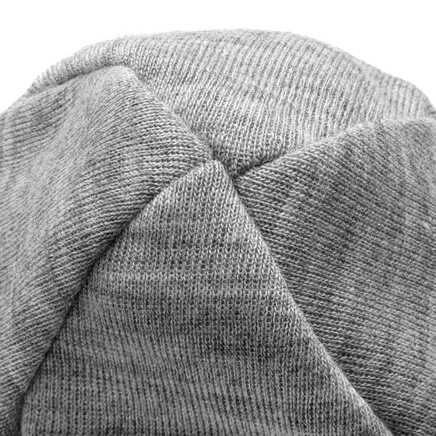 Engel Kindermütze Merinowolle-Seide, Grau 2 Engel Kindermütze Merinowolle-Seide, Grau – Bild 2